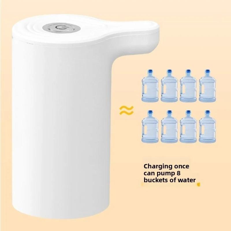 Smart Home Yam Pounder - スマート電動飲料水ポンプ USB充電式 漏れ防止 1セット 自動給水器 家庭用