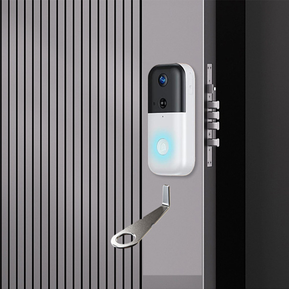 Smart Home Interior - シルバービデオドアベルキー リングカメラ用安全取り外しツール ステンレス鋼開口装置 スマートホームパーツ