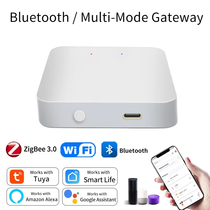 Smart Home Bridge - Tuya スマート マルチモード ゲートウェイ Bluetooth/ZigBee WiFi