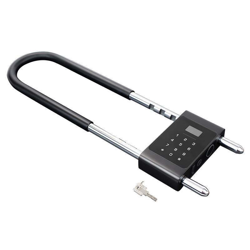 Smart Door Lock - 電子インテリジェント指紋ロック,盗難防止,防水ドアロック,アプリケーション制御,Bluetooth, ICカード,オフィス