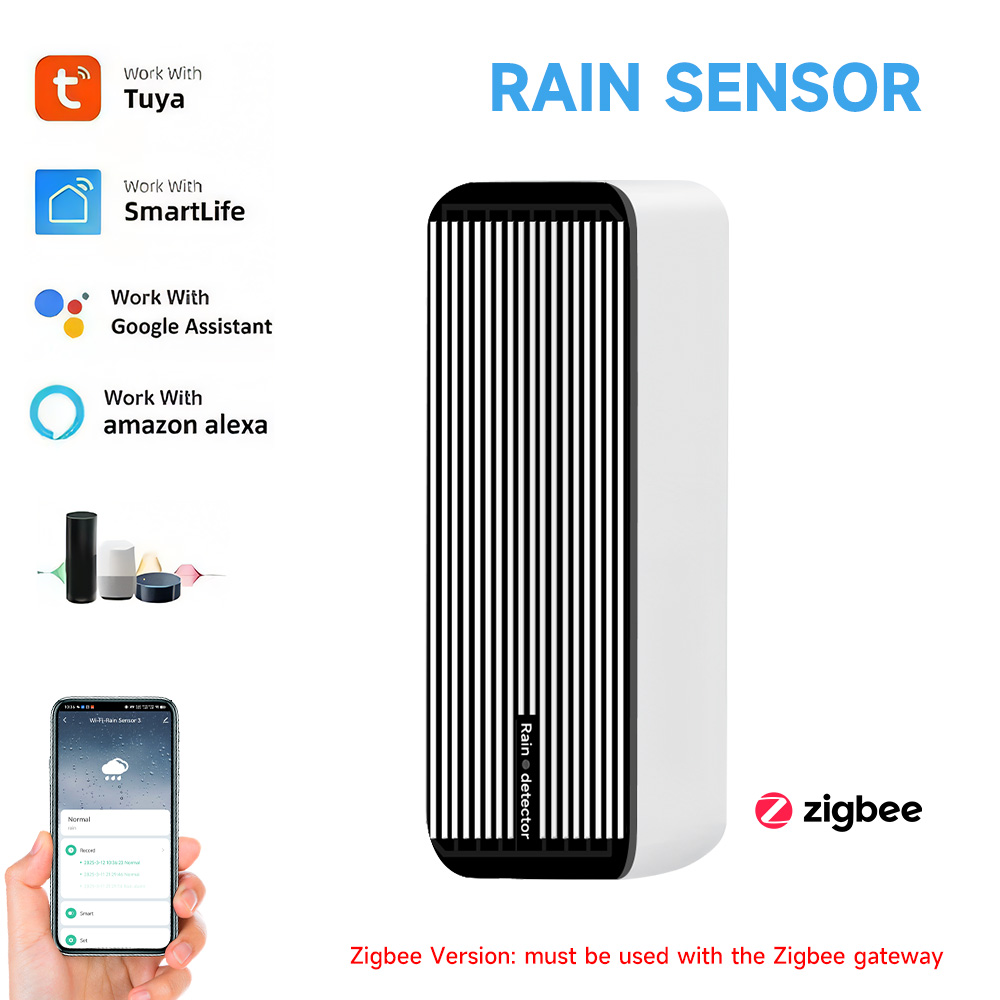 Smart Home Villa - Tuya ZigBee 雨センサー Tuya 雨検出センサー スマートホーム