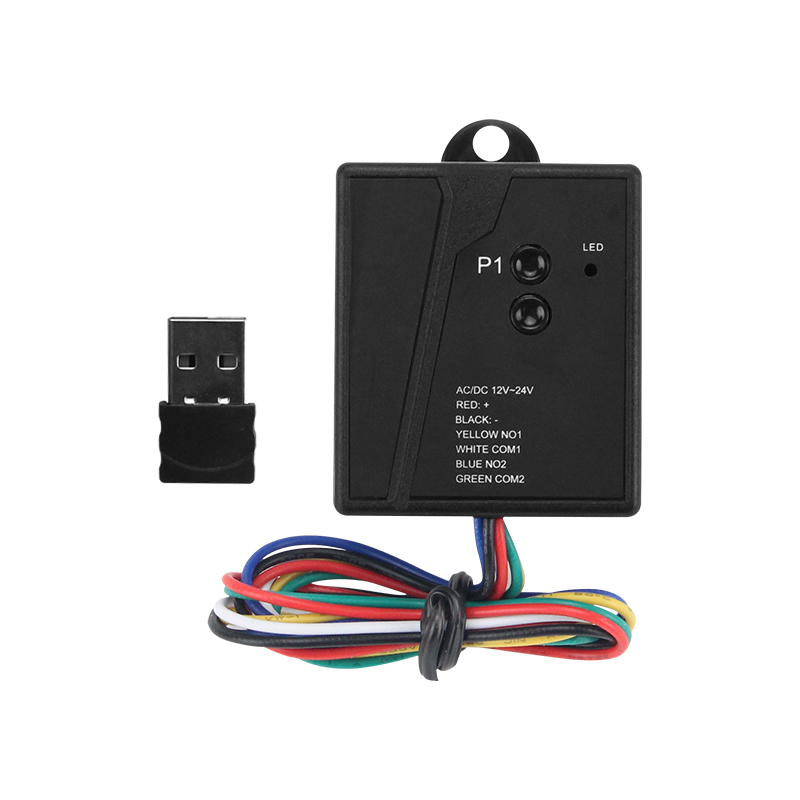 Smart Home Villa - Ezyopenteck-ユニバーサルワイヤレスガレージドアオープニングレシーバー,リモートコントロールゲートレシーバー,USBセンサー,2.4g,Bluetooth, 12, 24v