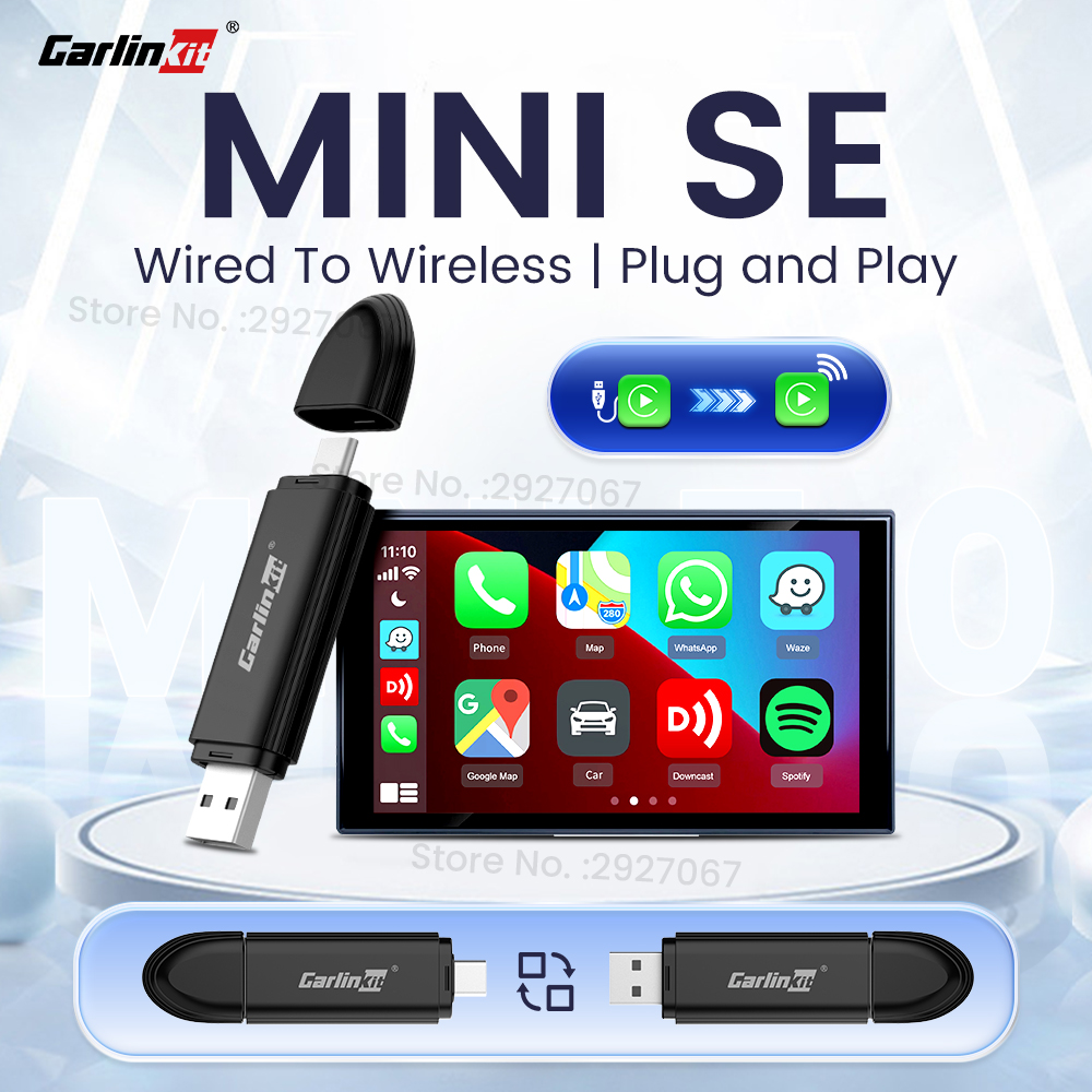 Wifi Smart Plug - CarlinKit MINI 5.0 Pro ワイヤレス CarPlay