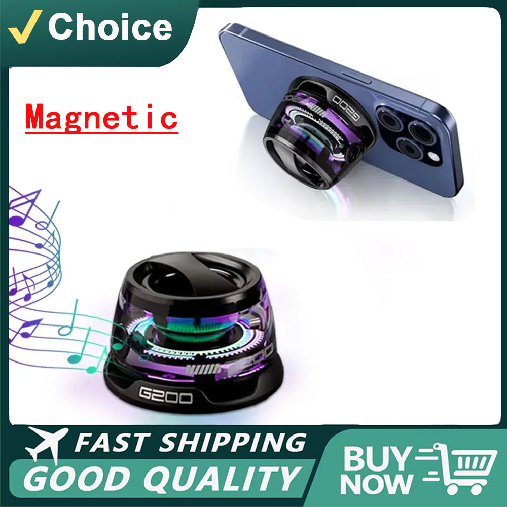 Smart Home Speaker - ポータブル Bluetooth スピーカー G200 RGB 照明磁気スピーカー