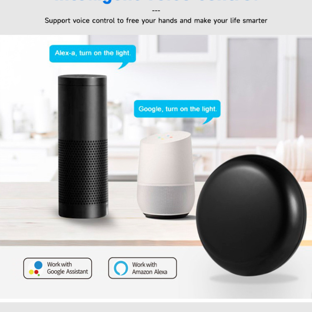 Smart Home Hub Device - Tuya Zigbee スマート赤外線リモコン ユニバーサルIRブラスター エアコン テレビ