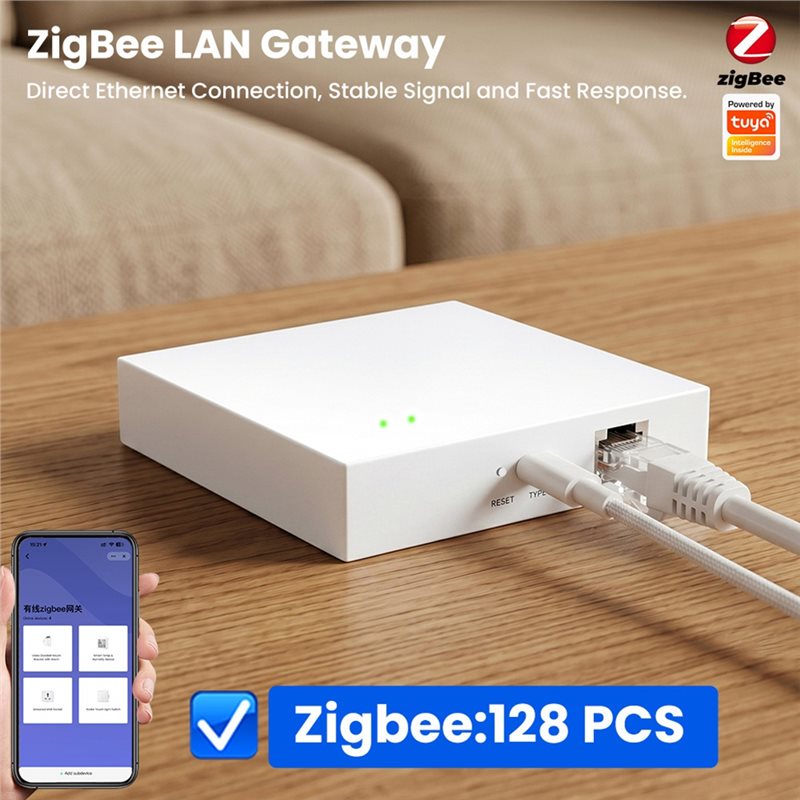 繊細な質感 - Tuya Zigbeeスマートゲートウェイ  - Smart Home Hub Device のレビューと価格
