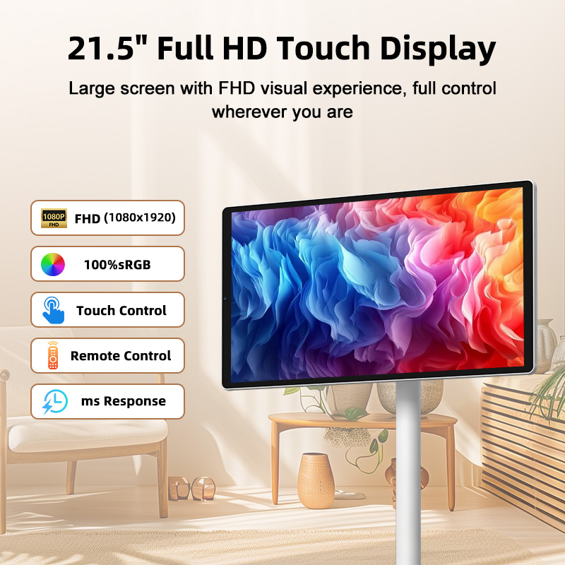 21.5インチ ポータブルスマートテレビ タッチスクリーン  - Smart Home Speaker のレビューと価格