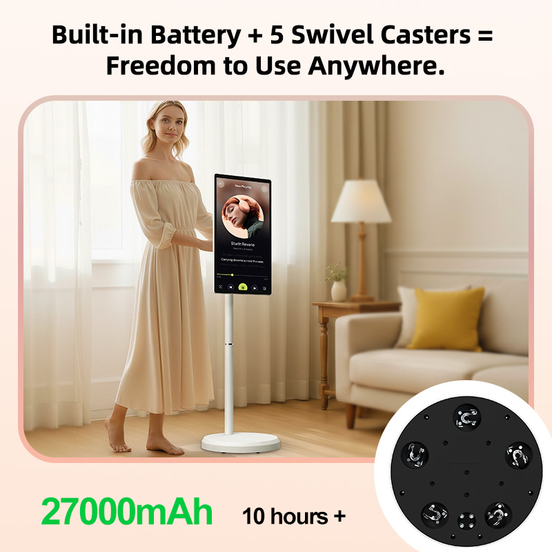 21.5インチ ポータブルスマートテレビ タッチスクリーン  - Smart Home Speaker のレビューと価格