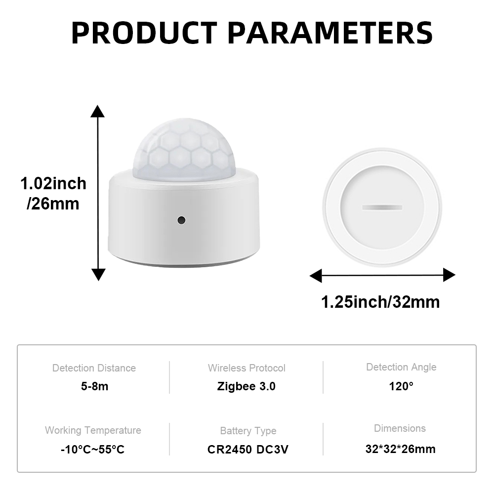 Tuya ZigBee 光センサー 輝度センサー スマート照 - Smart Home Villa のレビューと価格