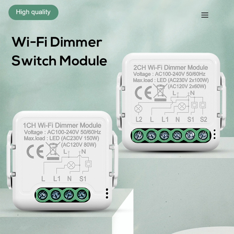 DIY Wifi スマート調光スイッチモジュール Tuya/ - Smart Home Solution のレビューと価格