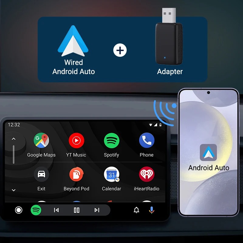 2 in 1 ワイヤレスCarPlay & Android  - Wifi Smart Plug のレビューと価格