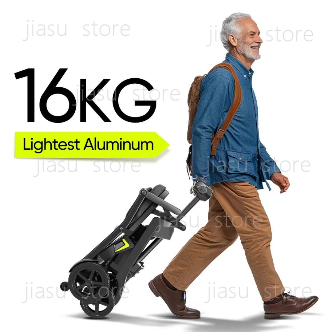 折りたたみ式スマート電動モビリティスクーター4輪安全移動車両 - Smart Elderly Home のレビューと価格