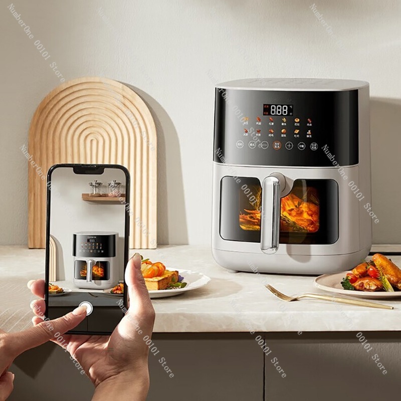 家庭用キッチン可視化エアフライヤー6.5L全自動スチームエア - Smart Home Oven のレビューと価格