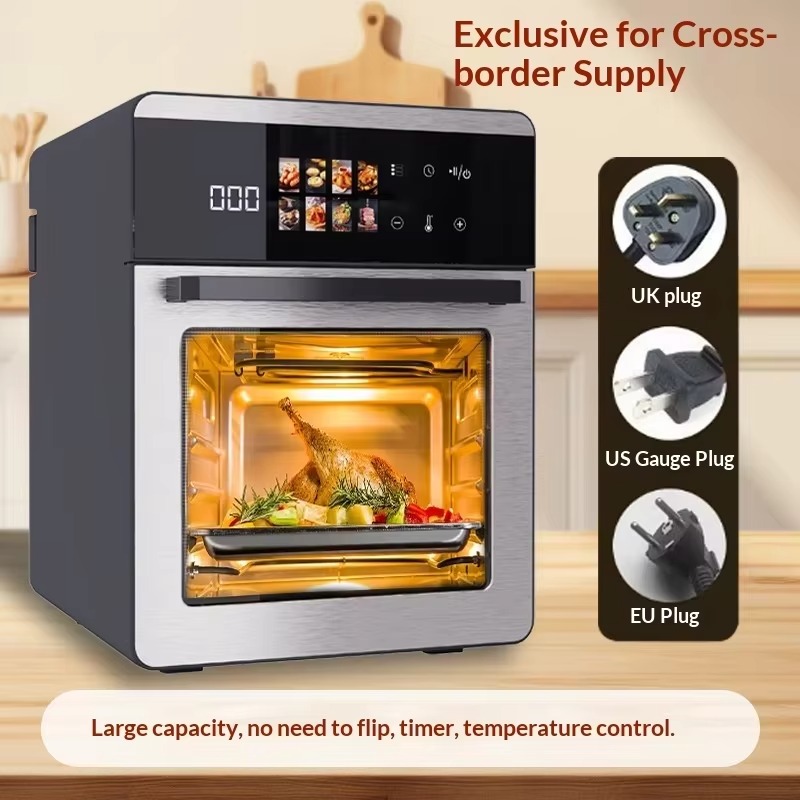 大容量多機能可視化エアフライヤー 2 in 1 オーブン ス - Smart Home Oven のレビューと価格