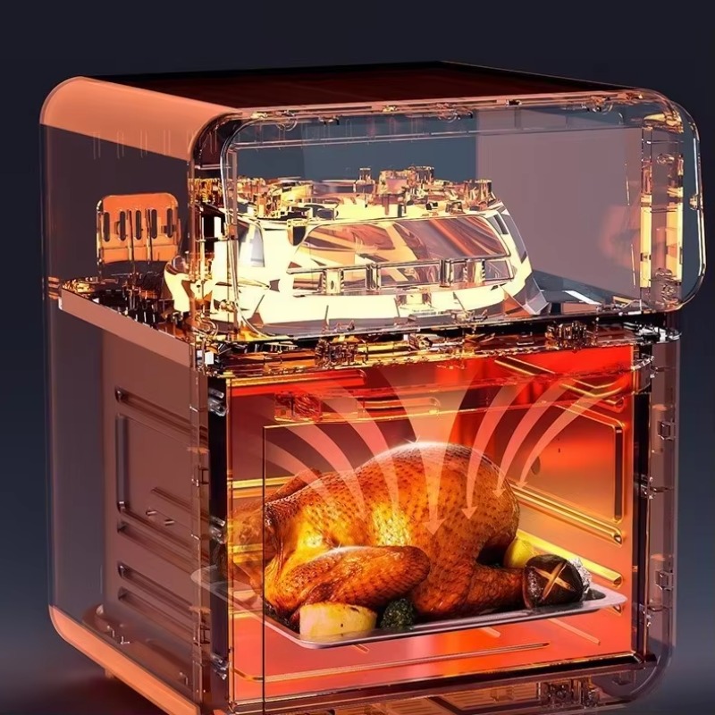 大容量多機能可視化エアフライヤー 2 in 1 オーブン ス - Smart Home Oven のレビューと価格