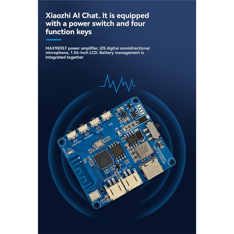 HFES AI 音声モジュール マイク & MAX98357 - Smart Home Diy のレビューと価格
