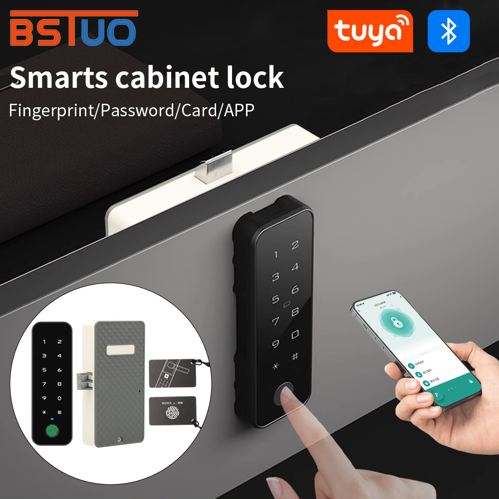 Tuya スマート指紋ロック電気生体認証引き出しロック指紋  - Smart Door Lock のレビューと価格