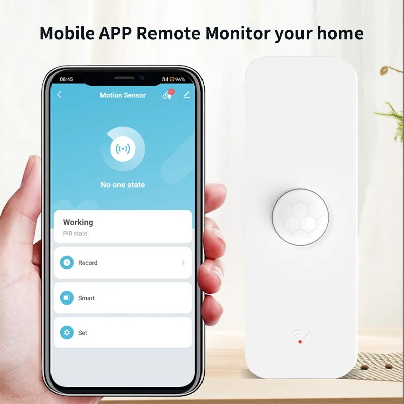 Tuya WiFi Zigbee PIR モーションセンサー - Smart Home Living Room のレビューと価格