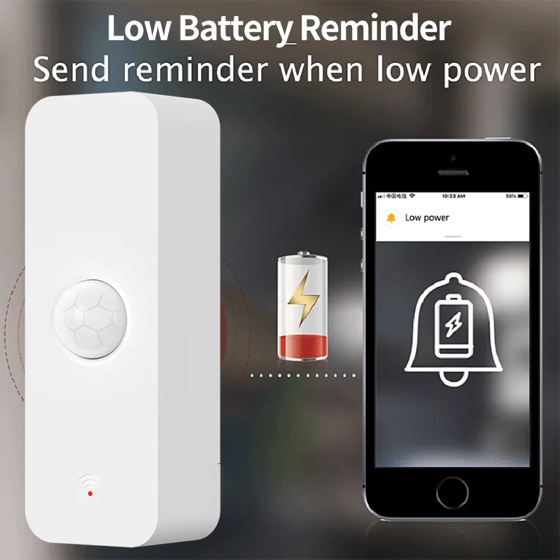 Tuya WiFi Zigbee PIR モーションセンサー - Smart Home Living Room のレビューと価格
