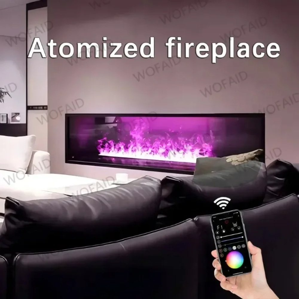 水噴霧式暖炉 3D カラフルな炎 エコスマートホームインテリ - Smart Home Interior のレビューと価格