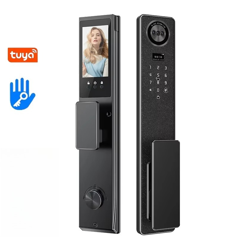 Tuya WiFi スマートドアロック、家庭用生体認証指紋ロ - Smart Door Lock のレビューと価格