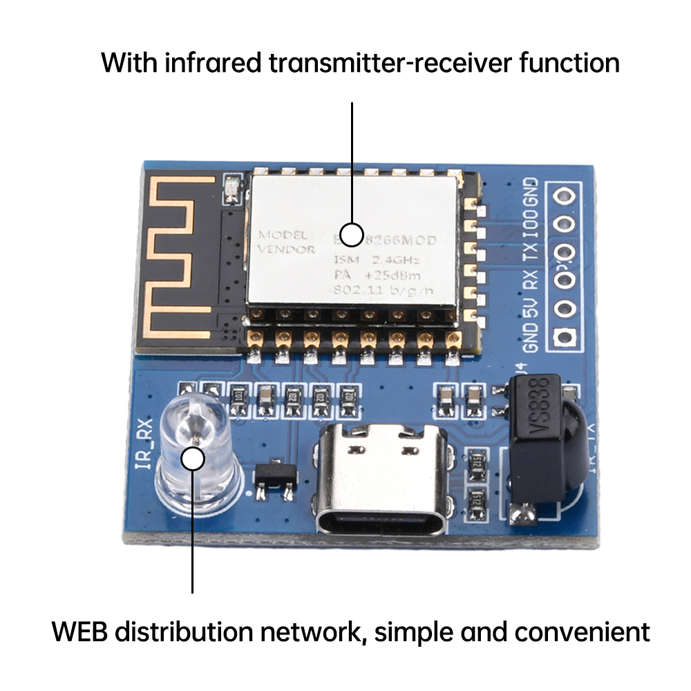 ESP8266/ESP32 IR 送信機&受信機 – NEC - Smart Home Esp8266 のレビューと価格