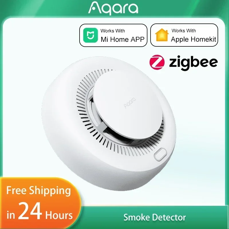 Aqara マタースモーク検知センサー火災警報モニター Zi - Smart Smoke Detector のレビューと価格