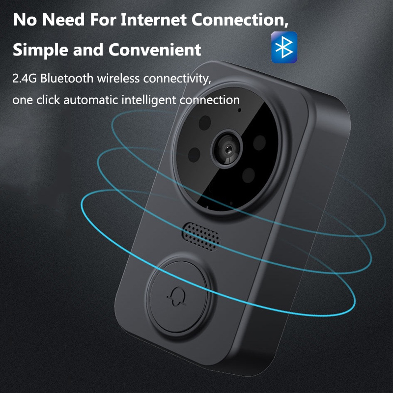 4.3 インチ WiFi ワイヤレスビデオドアベル双方向ビデ - Smart Home Video Doorphone Ezviz のレビューと価格