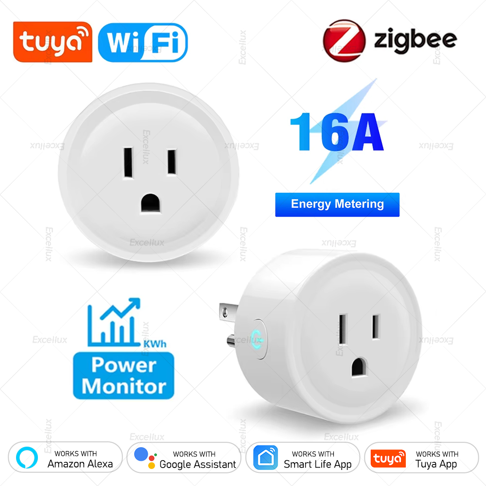 Tuya 16A スマートプラグ Zigbee WiFi ソ - Wifi Smart Plug のレビューと価格