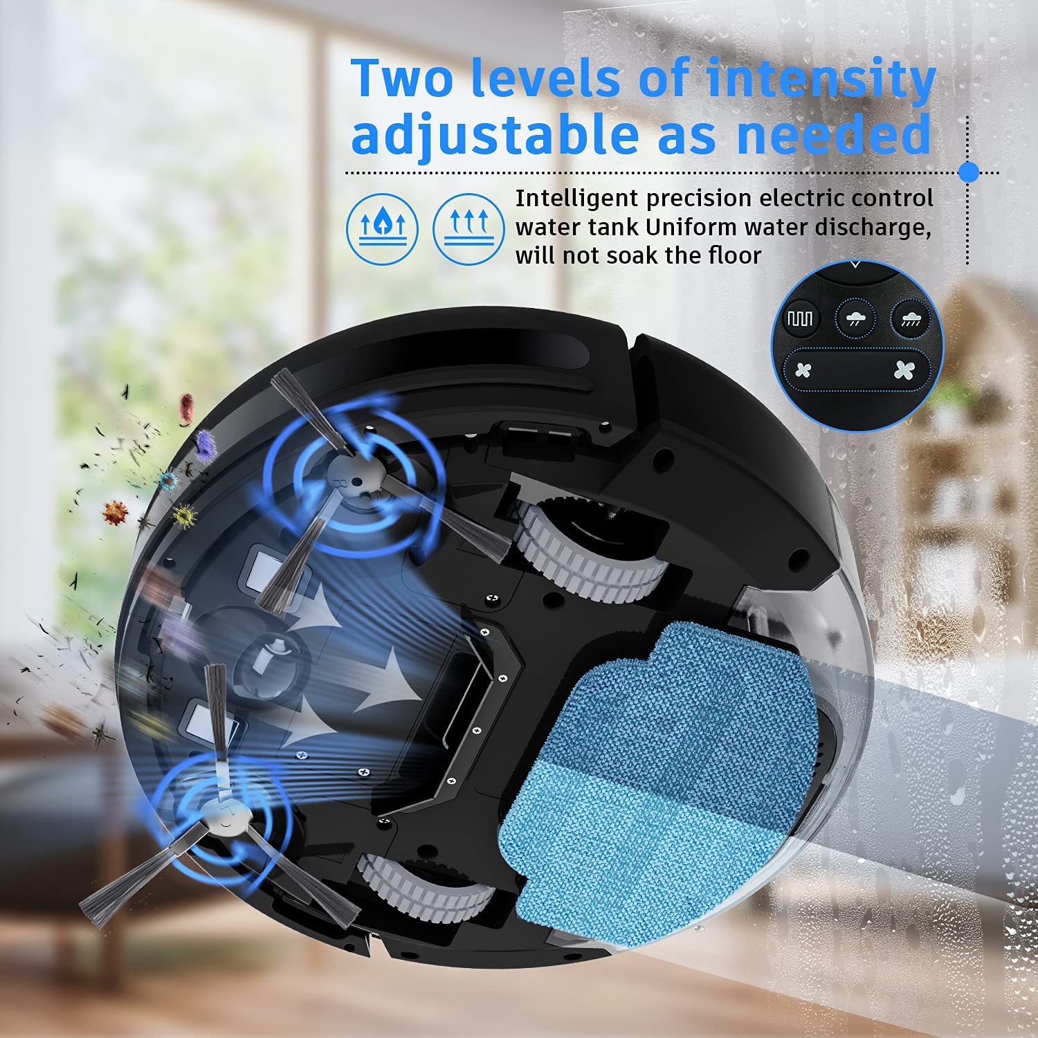 全自動充電式落下防止ロボット掃除機スマートホームウェット/ド - Vacuum Cleaner Smart Home のレビューと価格