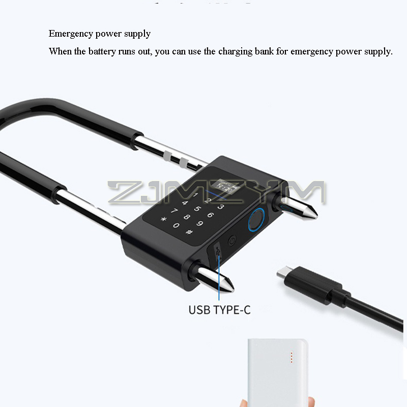 電子インテリジェント指紋ロック,盗難防止,防水ドアロック,ア - Smart Door Lock のレビューと価格