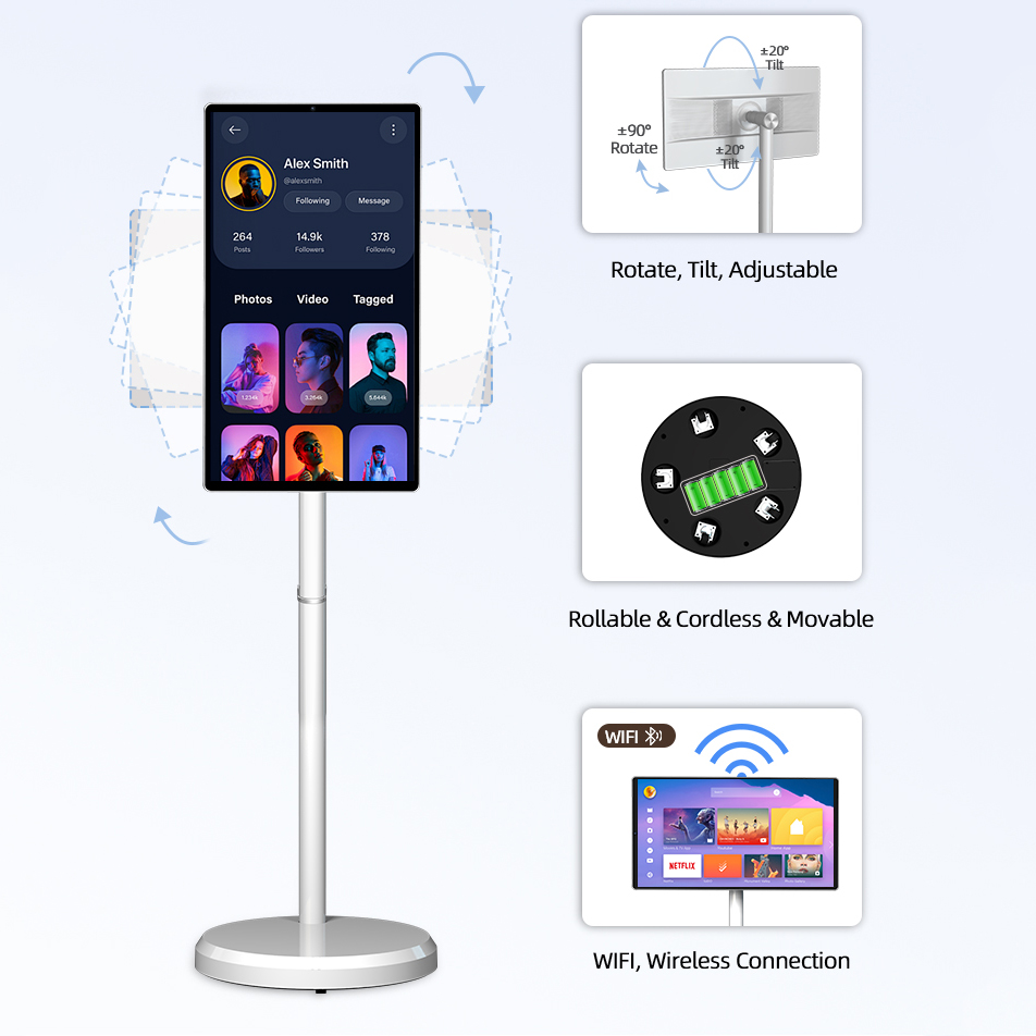 卸売スマートテレビ 4G+64G LCDポータブルテレビディ - Smart Home Speaker のレビューと価格