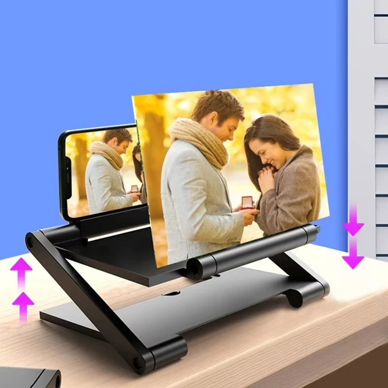 新型3Dスクリーンアンプ 携帯電話スクリーンビデオ拡大鏡 H - Smart Home Theater のレビューと価格