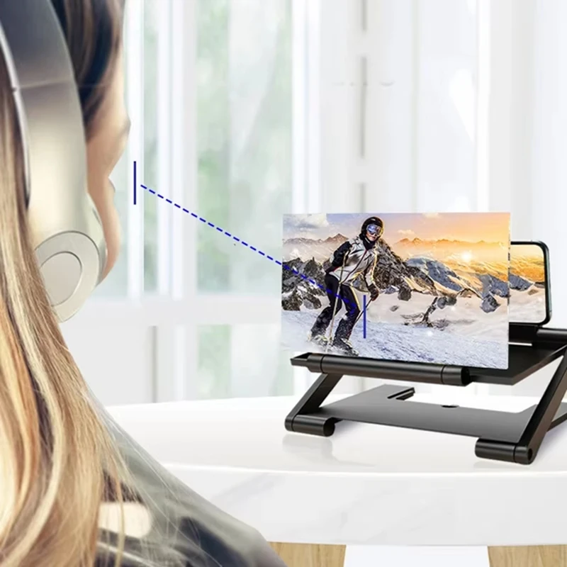 新型3Dスクリーンアンプ 携帯電話スクリーンビデオ拡大鏡 H - Smart Home Theater のレビューと価格