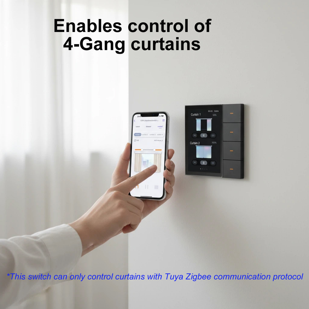 F3-pro Tuyaスマートパネル ZigBeeウォールス - Smart Home Villa のレビューと価格