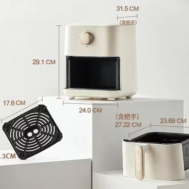 大容量エアフライヤー、家庭用キッチン用、油を使わないスチーム - Smart Home Oven のレビューと価格