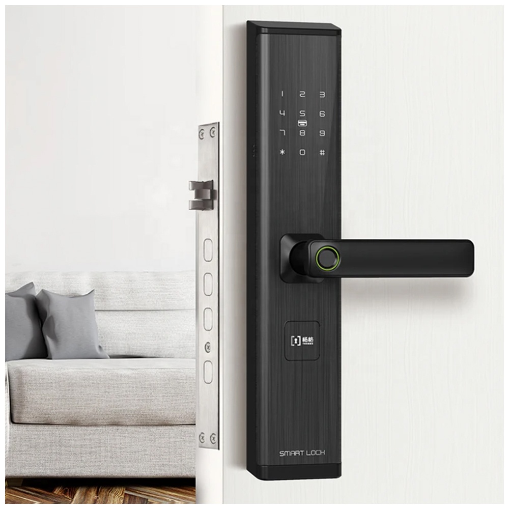 先進デジタル両面キーレススマートロック 指紋認証スマートドア - Smart Door Lock のレビューと価格