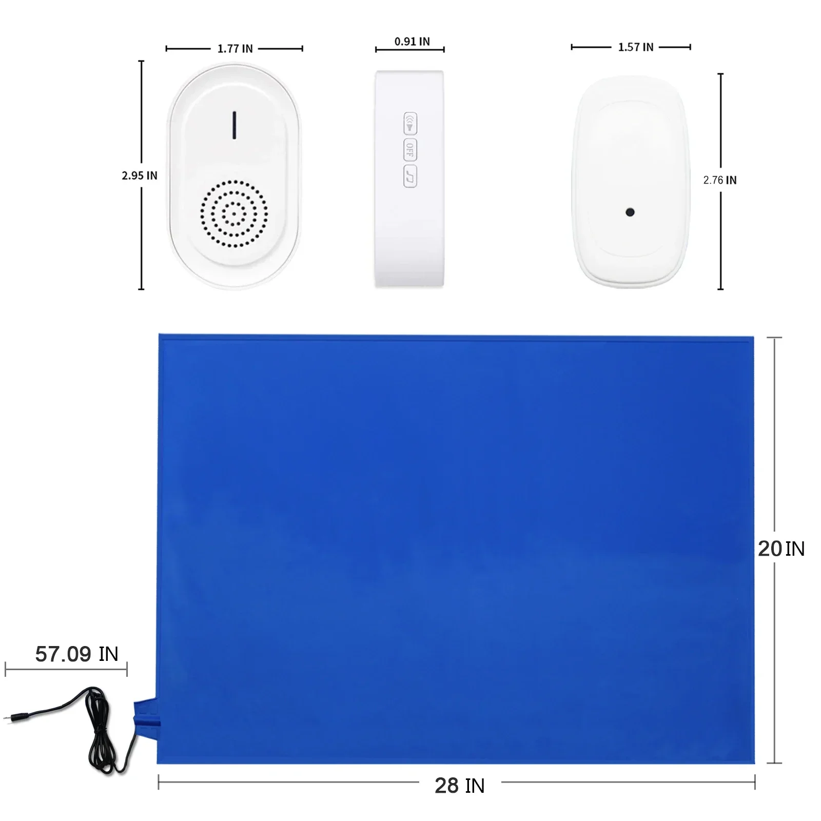 新型デイテックスマートワイヤレスベッドアラーム、高齢者転倒警 - Smart Elderly Home のレビューと価格