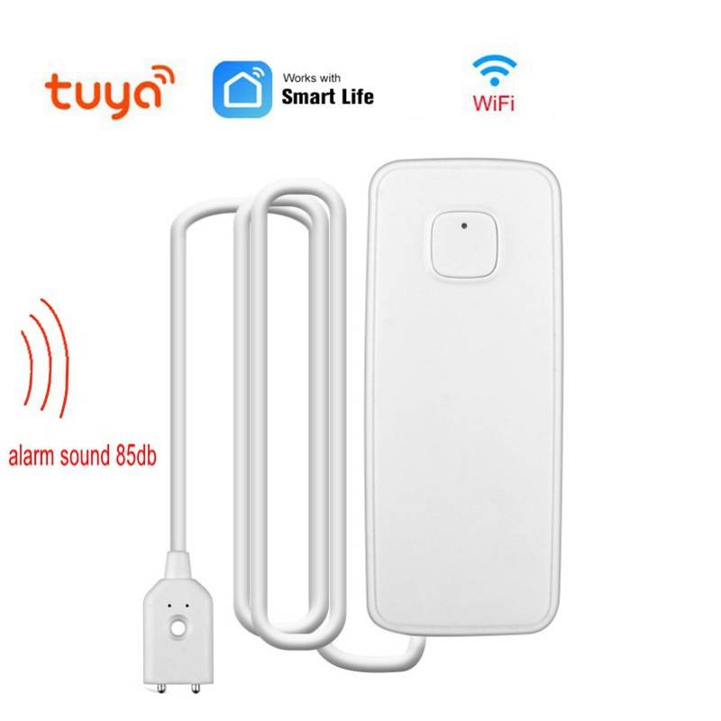 Tuya-漏水センサー,水,オーバーフローレベル,セキュリテ - Wifi Water Leak Detector のレビューと価格