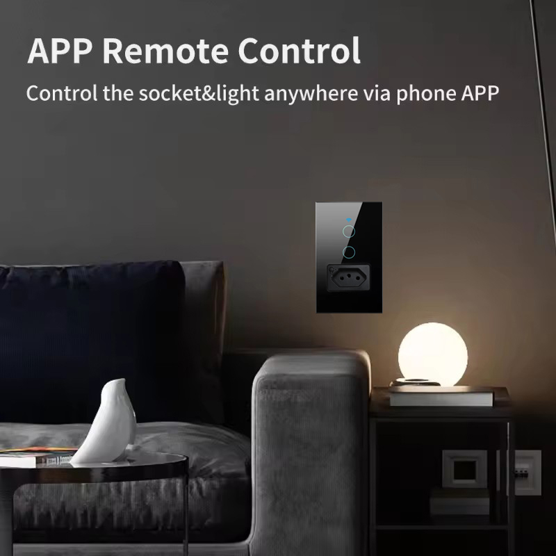 UNKAS Wifi スマートブラジルライトスイッチ壁ソケッ - Wifi Smart Plug のレビューと価格