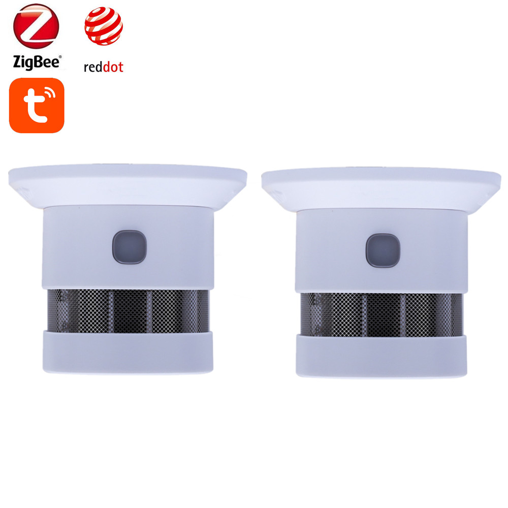 Tuya スマート Zigbee 煙探知機 85dB 大音量 - Smart Smoke Detector のレビューと価格