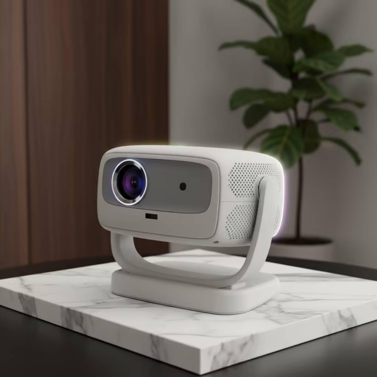 スマートホームプロジェクター調整可能ディスプレイデバイス ポ - Smart Home Living Room のレビューと価格