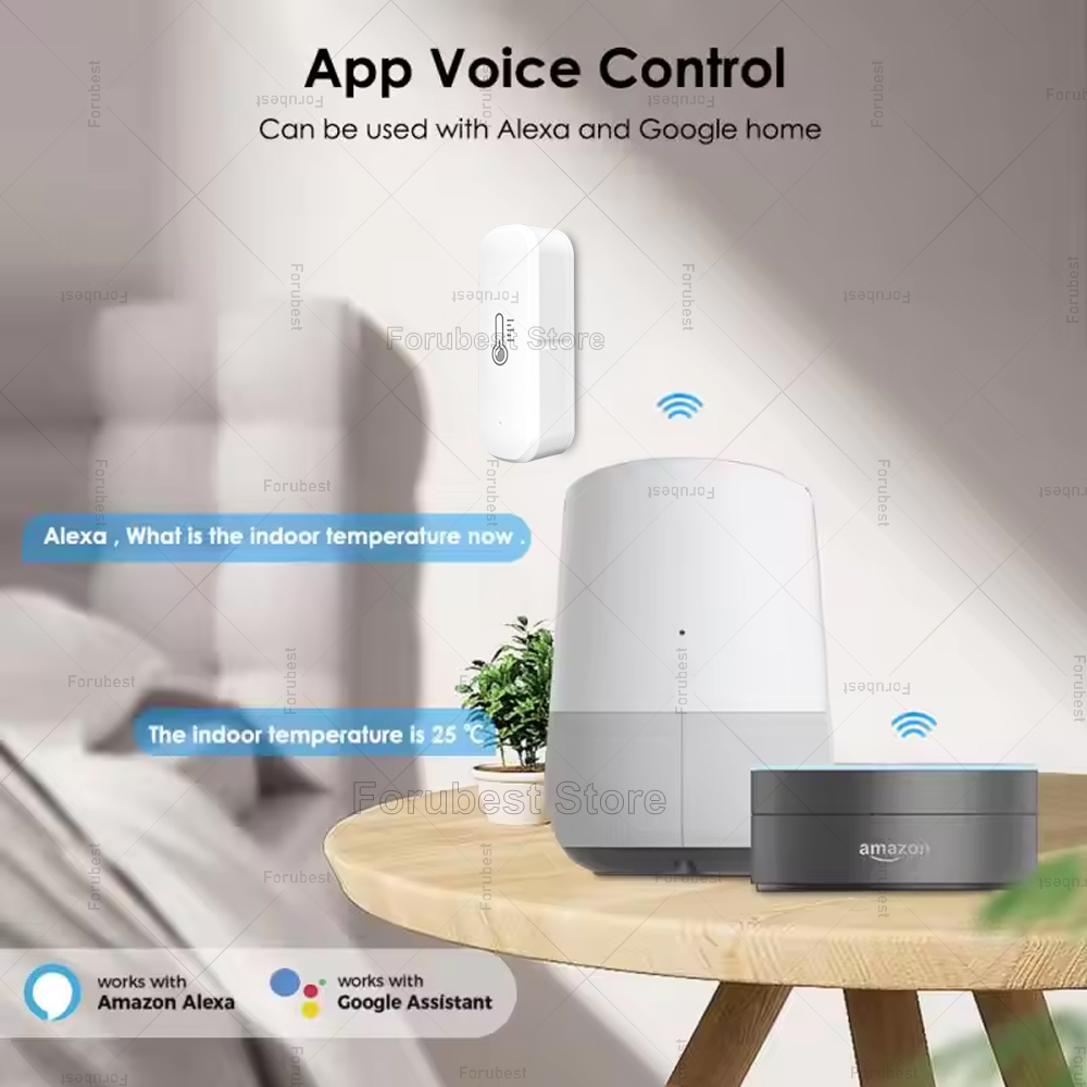 ZigBee 温度と湿度センサー スマートホーム湿度計 温度 - Smart Home Bridge のレビューと価格