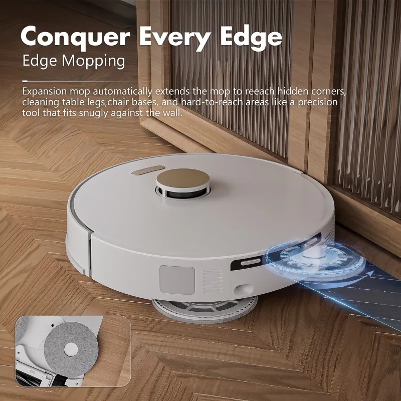 ロボット掃除機、乾湿両用モップ、リモコン操作、スマートワイヤ - Vacuum Cleaner Smart Home のレビューと価格