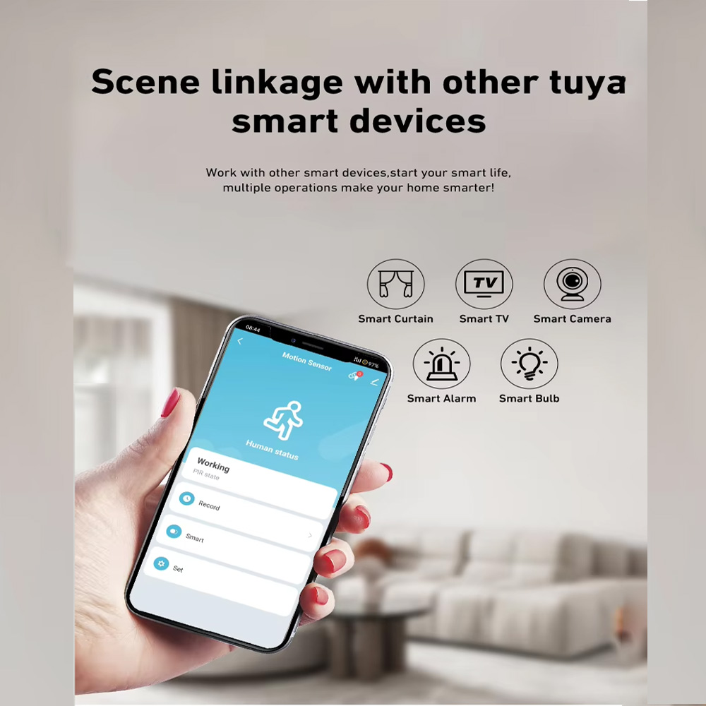 スマートPIRモーションセンサー WiFi Zigbee人感 - Smart Home Solution のレビューと価格