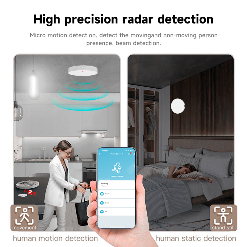 Tuya Zigbee 3.0 24GHz MmWave 人 - Smart Home Villa のレビューと価格