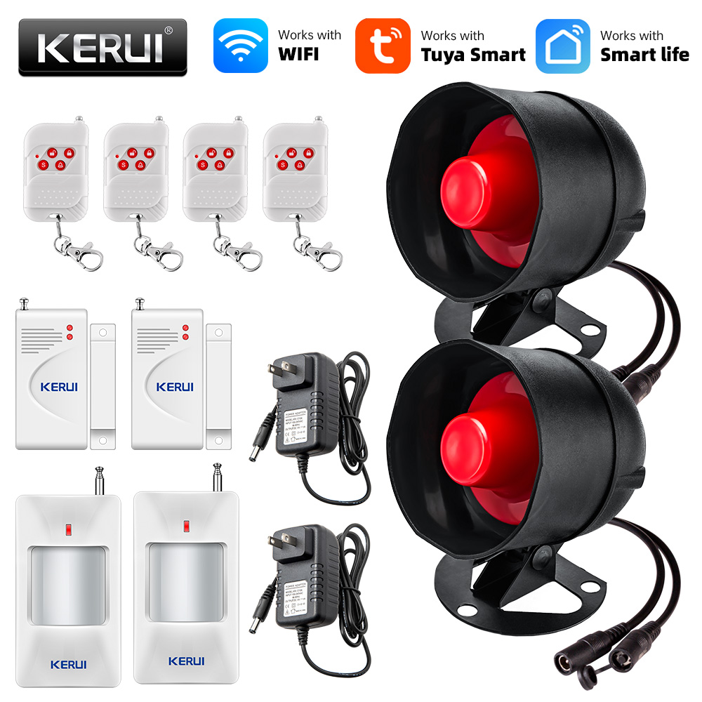 KERUI Tuya スマート WIFI ワイヤレスセキュリ - Smart Home Theater のレビューと価格