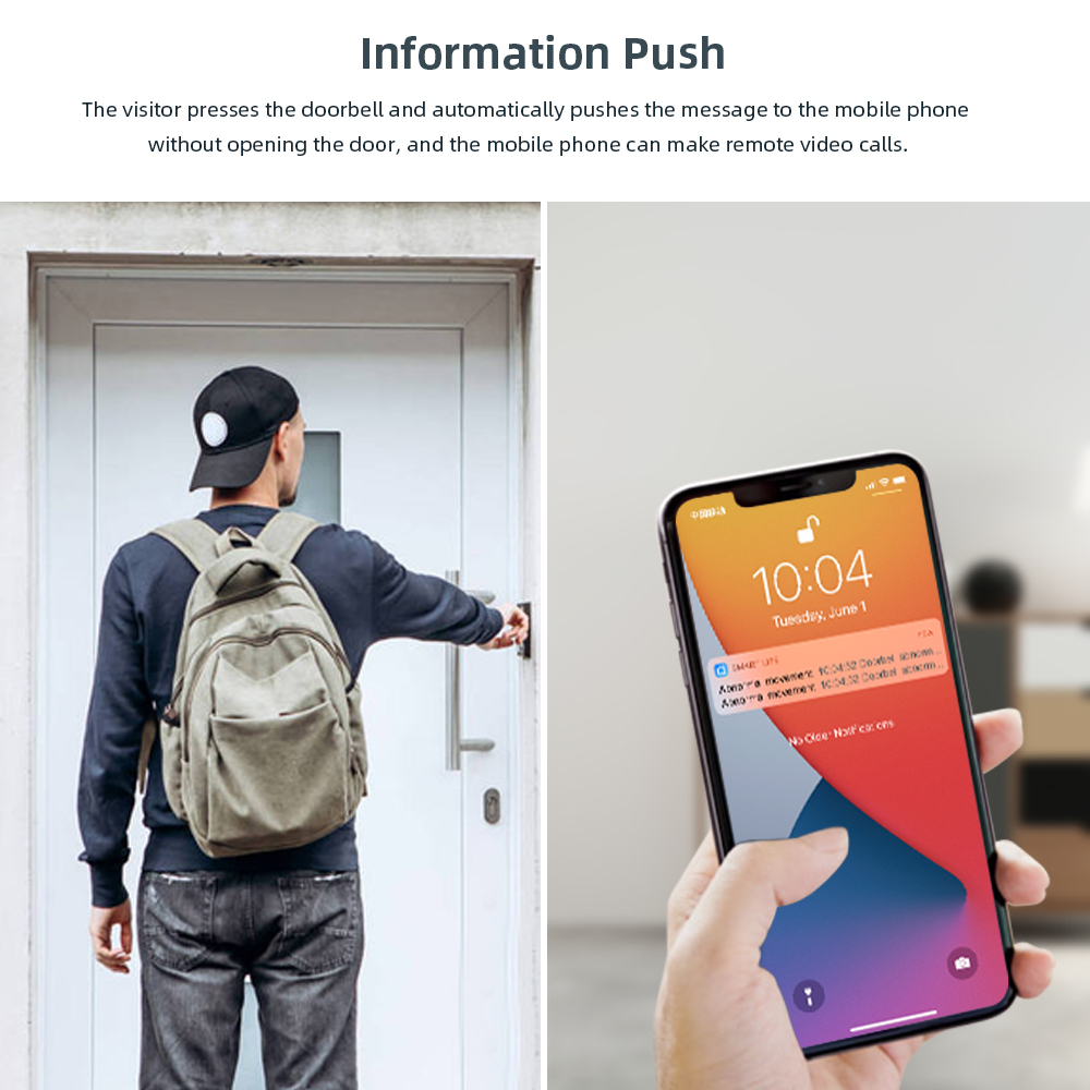 Tuya ビデオドアベル 2MP 防水 1080P WiFi - Smart Home Video Doorphone Ezviz のレビューと価格