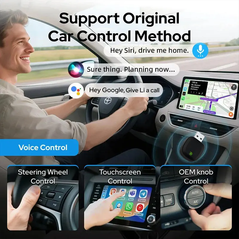 TrolinkTek ワイヤレスCarPlay Androi - Wifi Smart Plug のレビューと価格