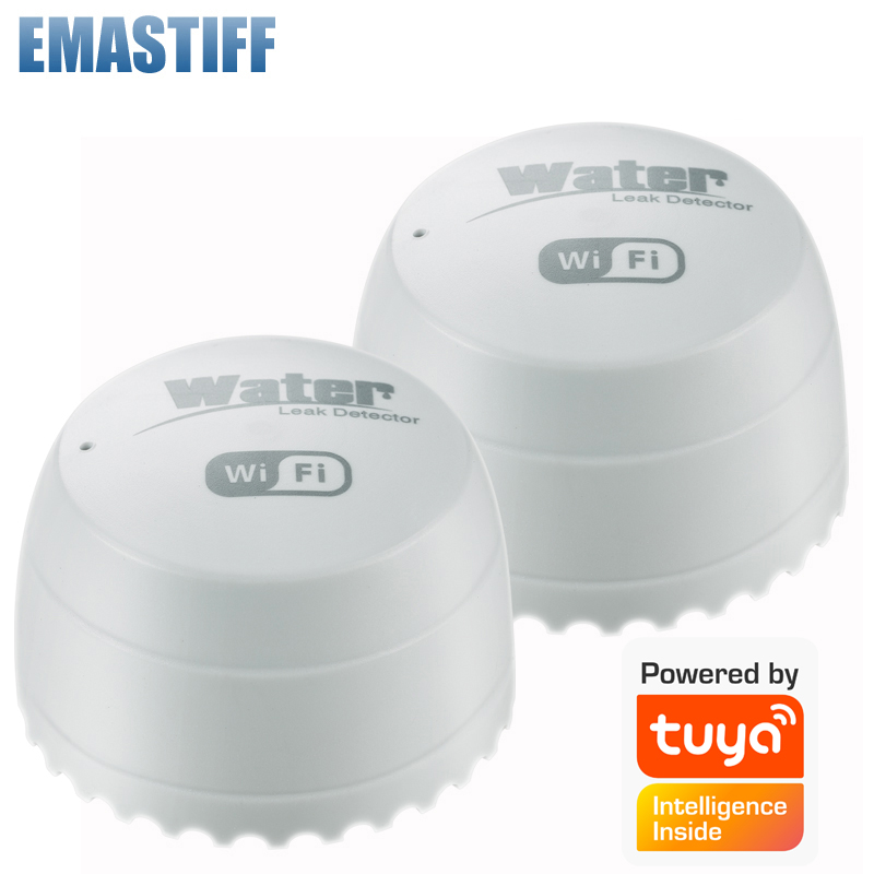 WiFi水漏れ検知器 洪水センサー アラーム タンク漏水 水 - Wifi Water Leak Detector のレビューと価格